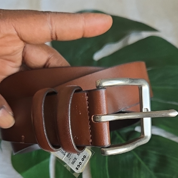 Cremieux Men's Brown Full Grain Cowhide Lined On Genuine Leather Size 36 - Picture 1 of 5